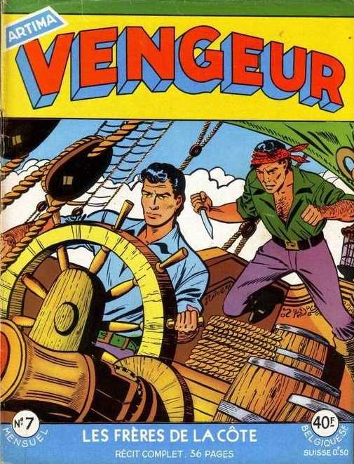 Scan de la Couverture Vengeur n 7